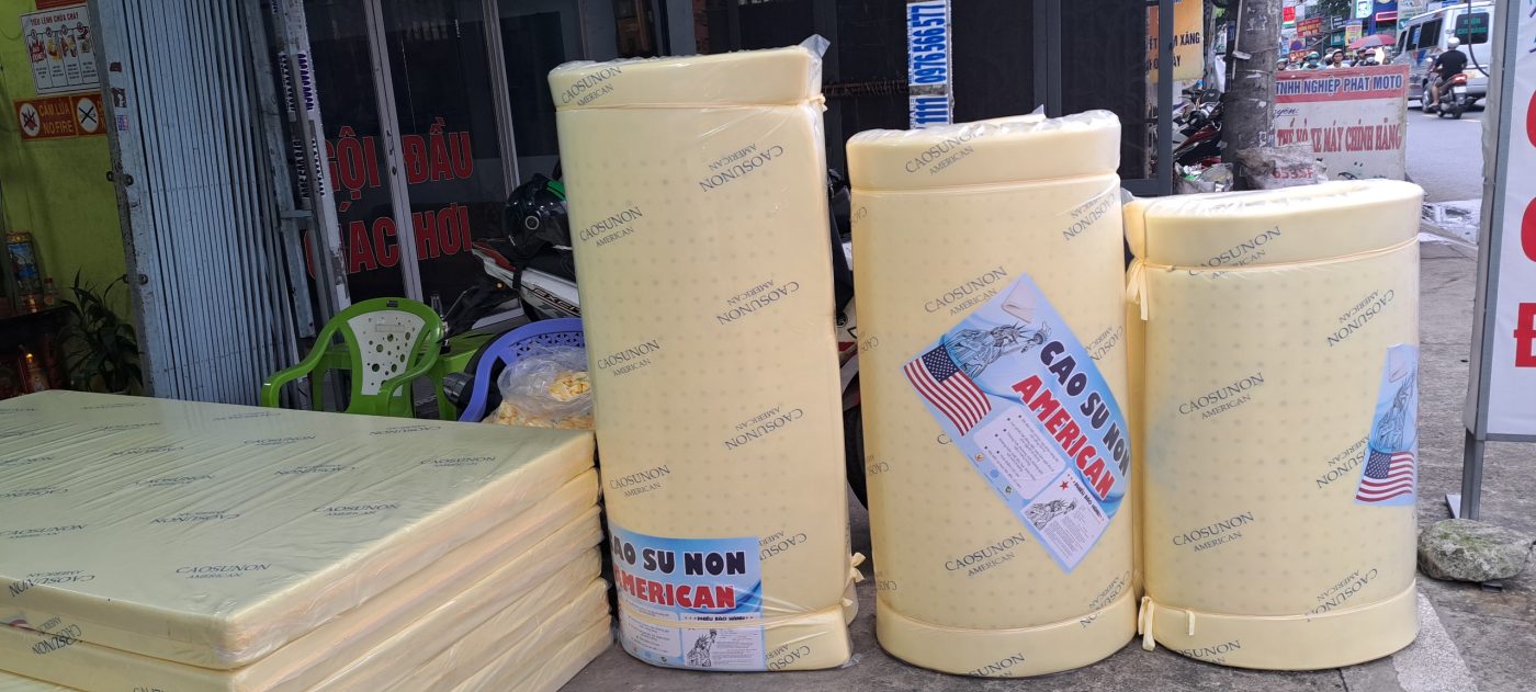 nệm cao su non american